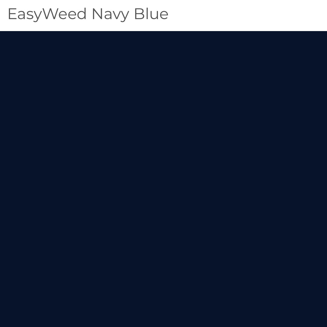 Siser Easyweed - NAVY BLUE 12”