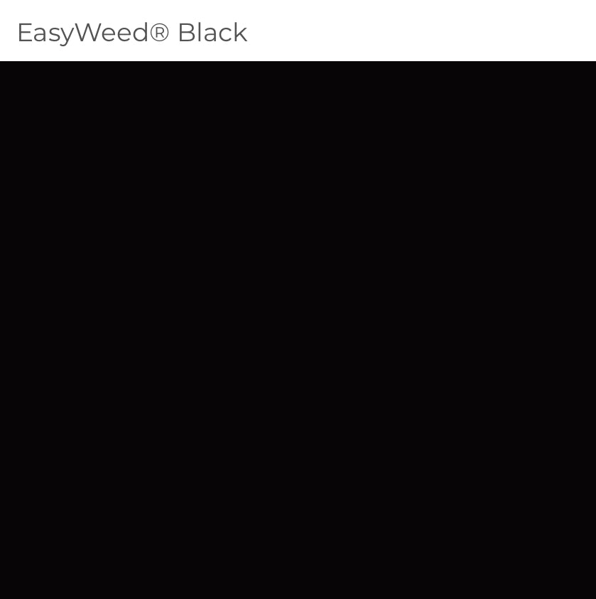 Siser EasyWeed - BLACK 15"