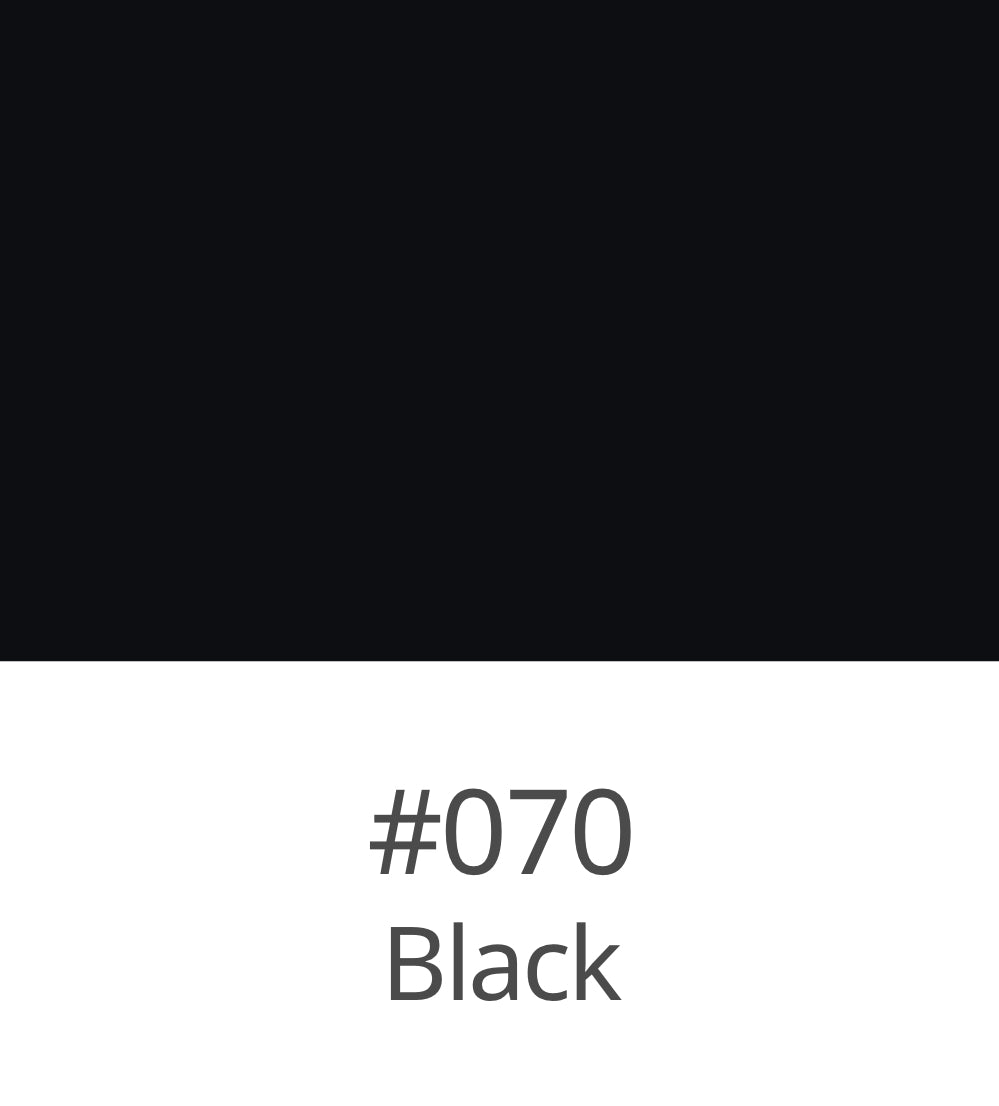 Oracal 651 - 070 BLACK matte