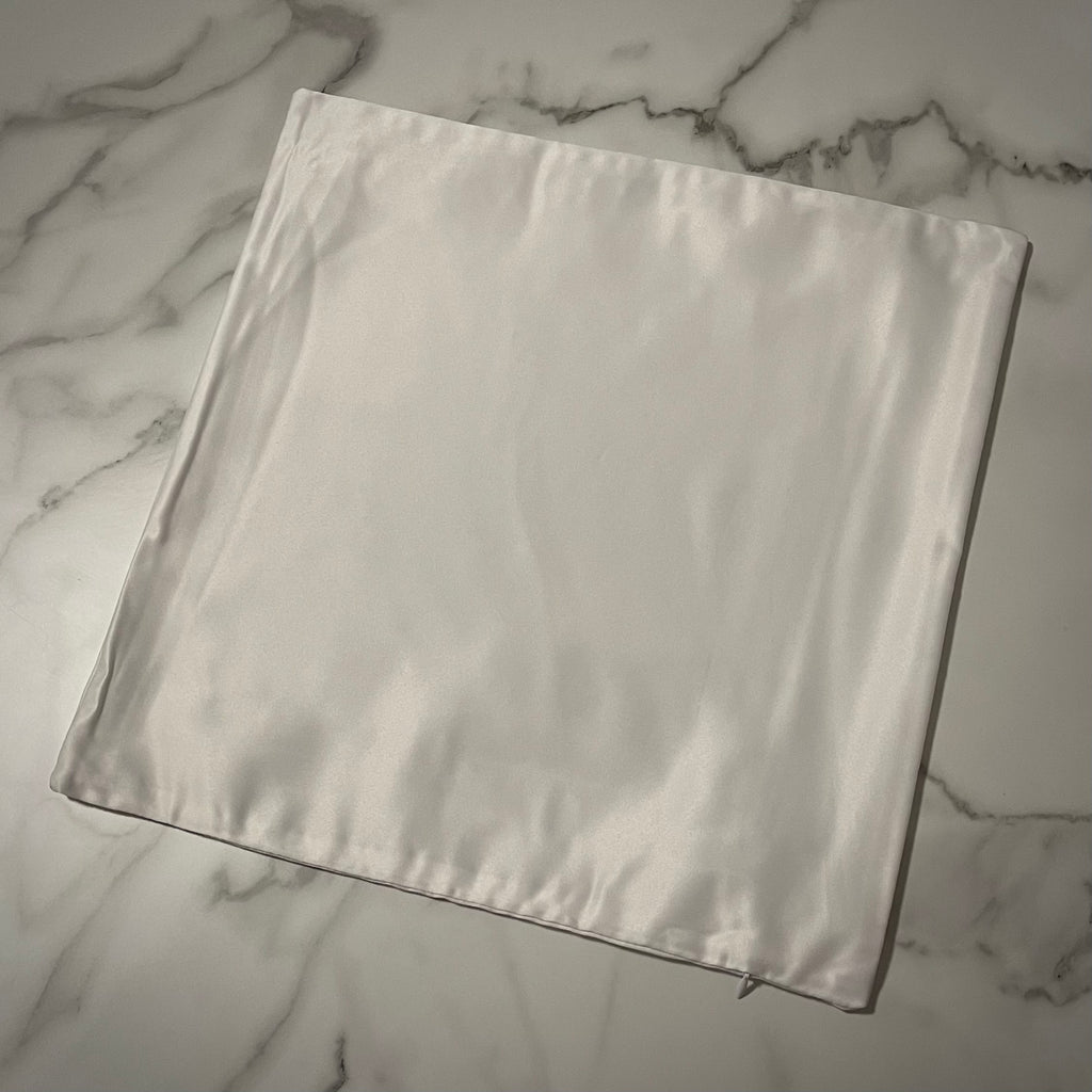 Square Pillow Cover - White