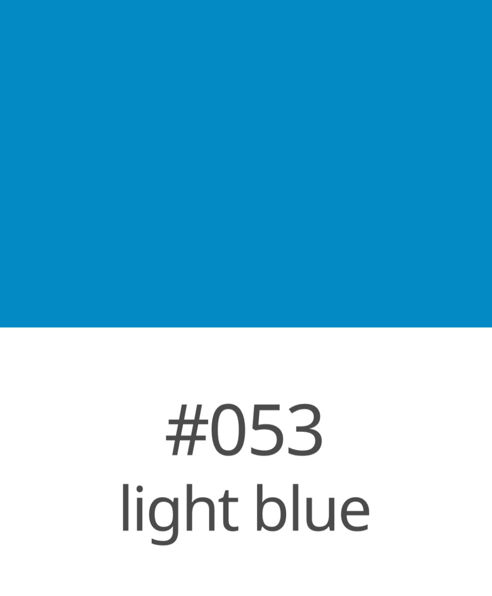 Oracal 651 - 053 LIGHT BLUE