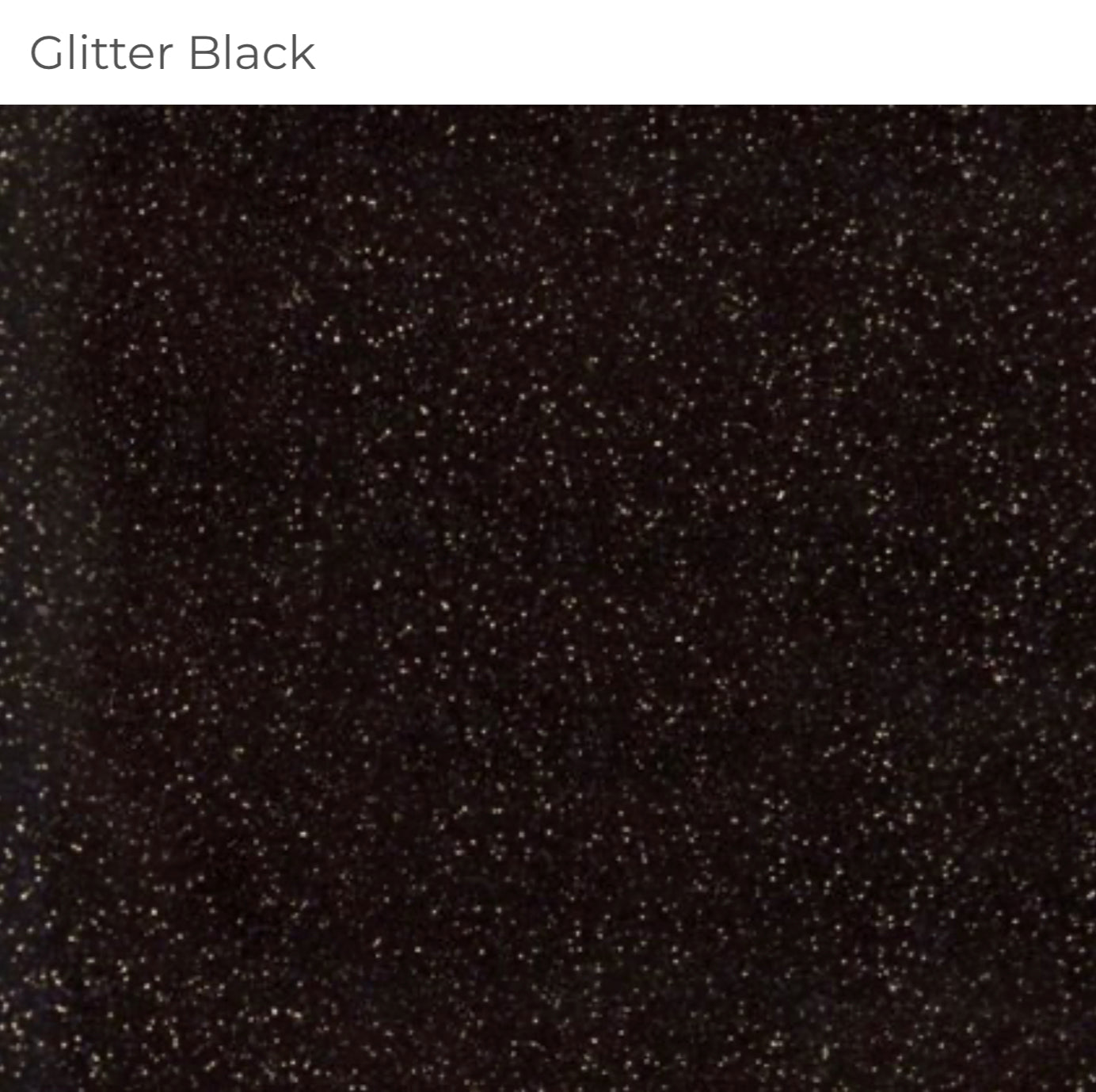Siser Glitter - BLACK