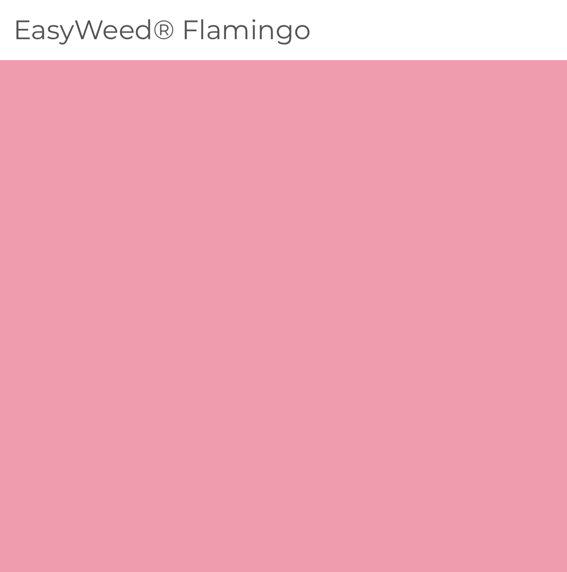 Siser Easyweed - FLAMINGO 12"