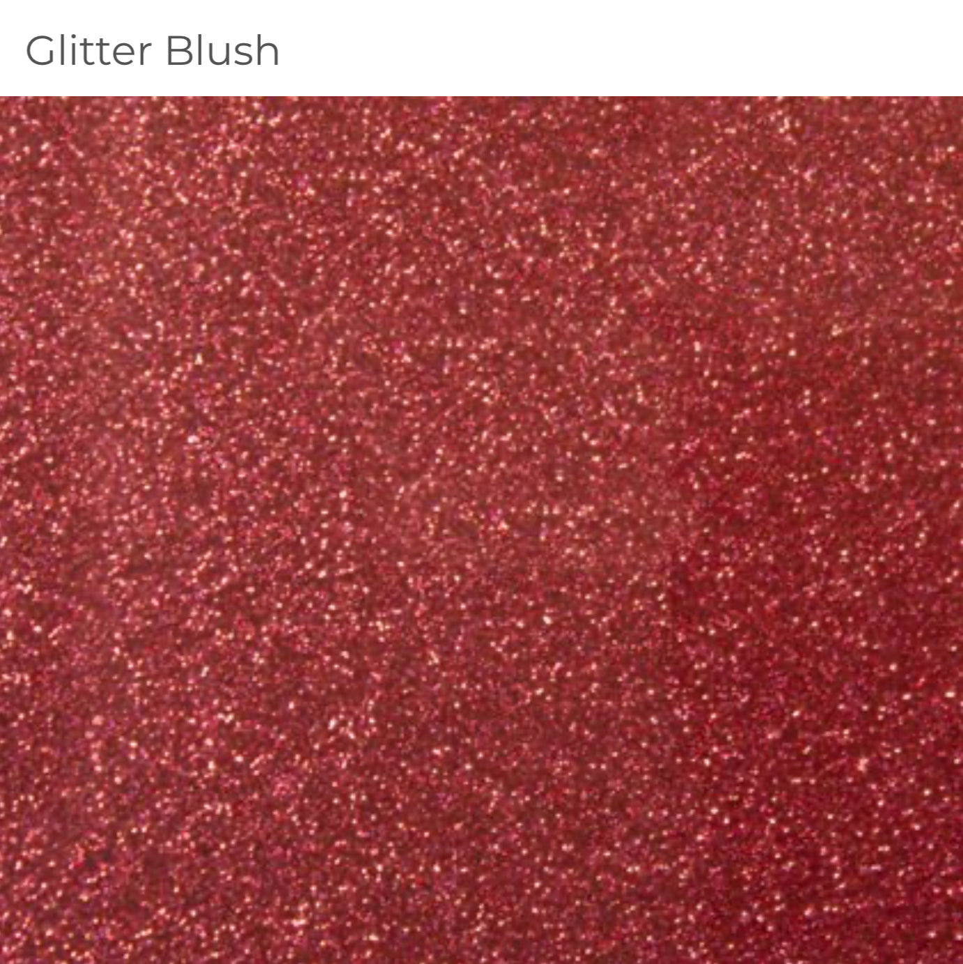 Siser Glitter - BLUSH