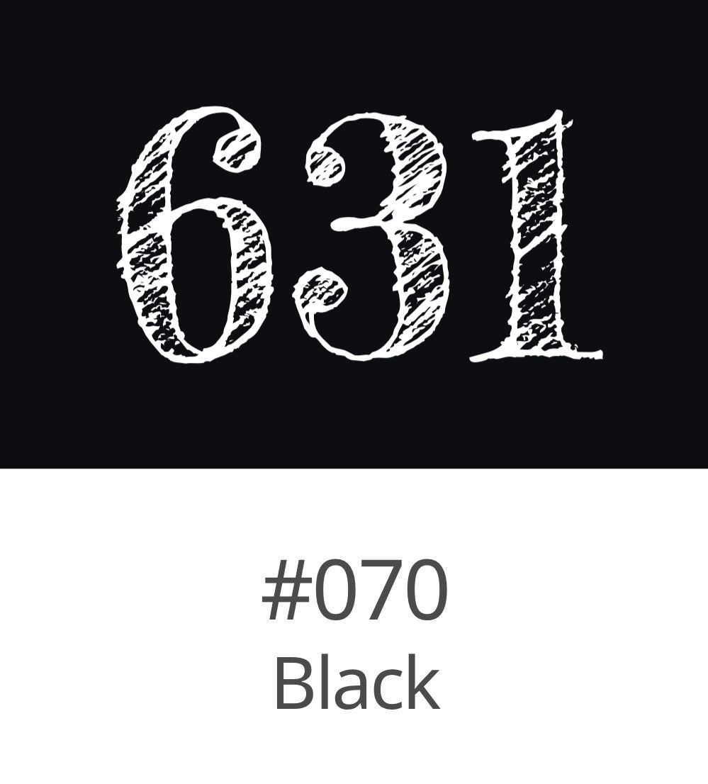 Oracal 631 - 070 BLACK