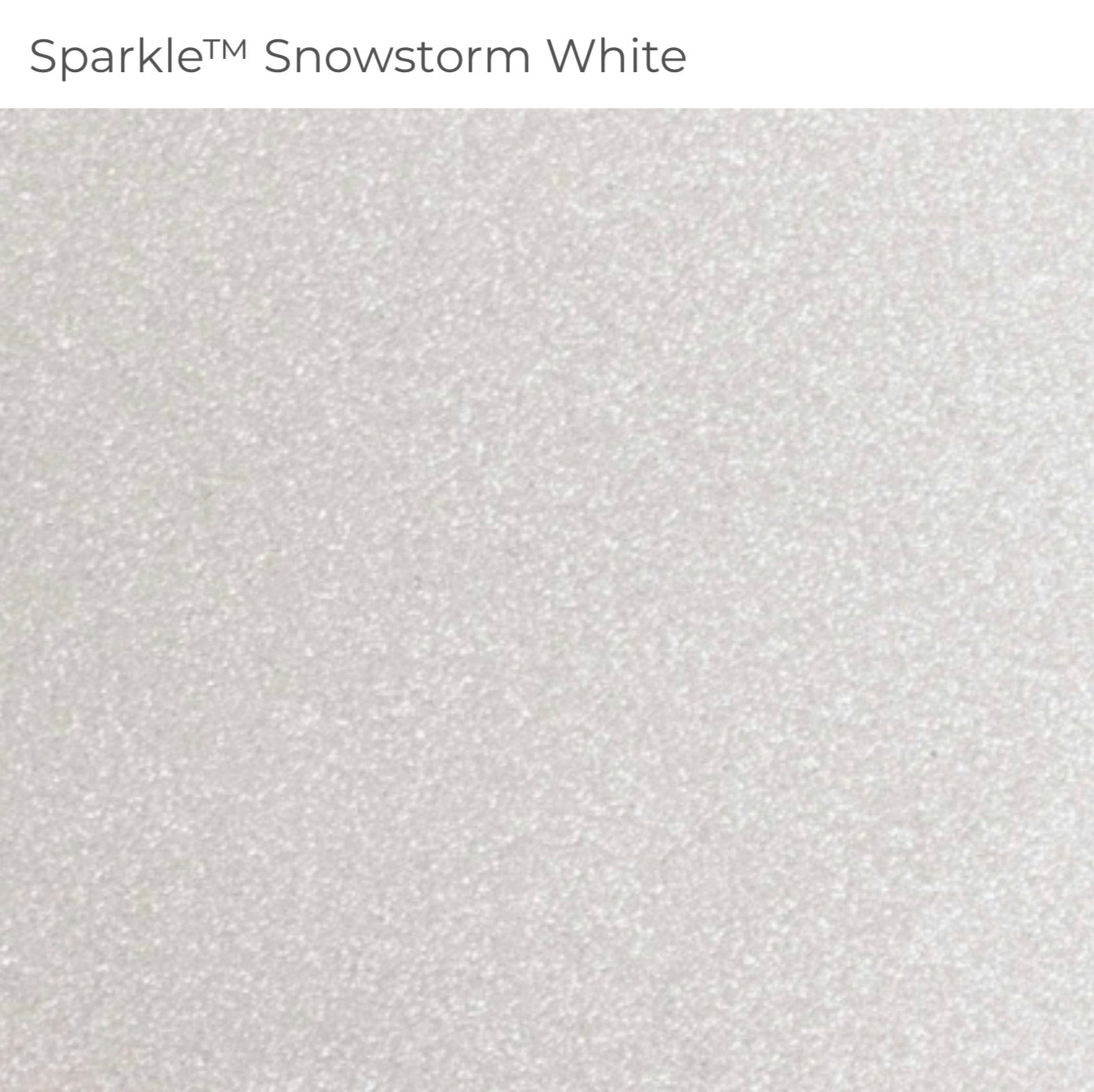 Siser Sparkle - SNOWSTORM WHITE