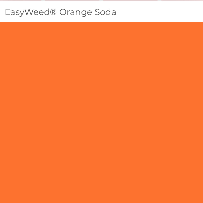 Siser Easyweed - ORANGE SODA 12"