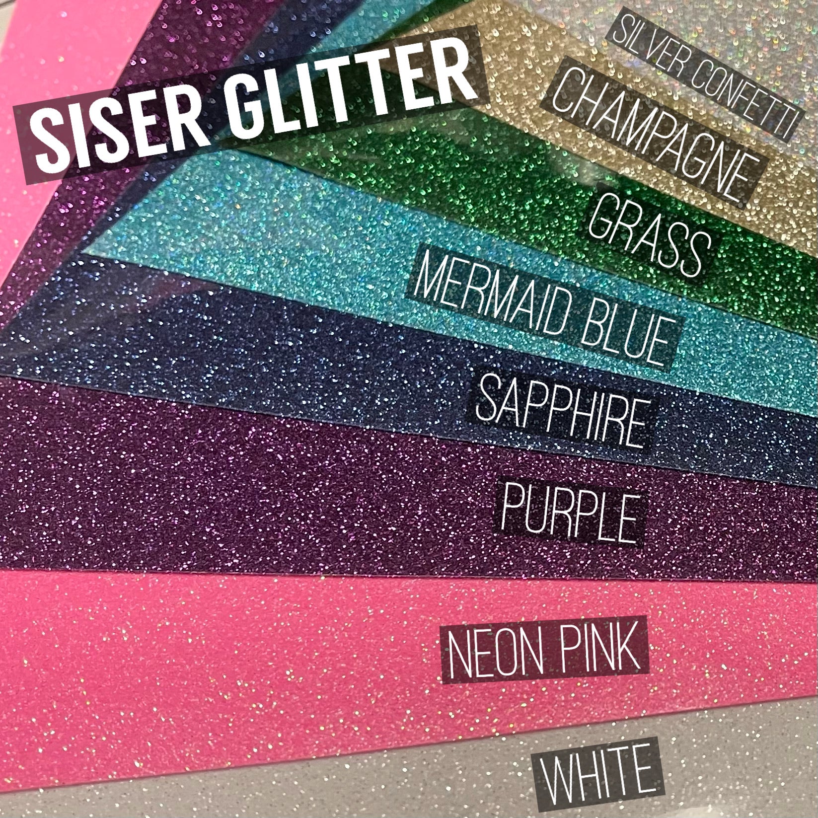 Siser Glitter Bundle 2
