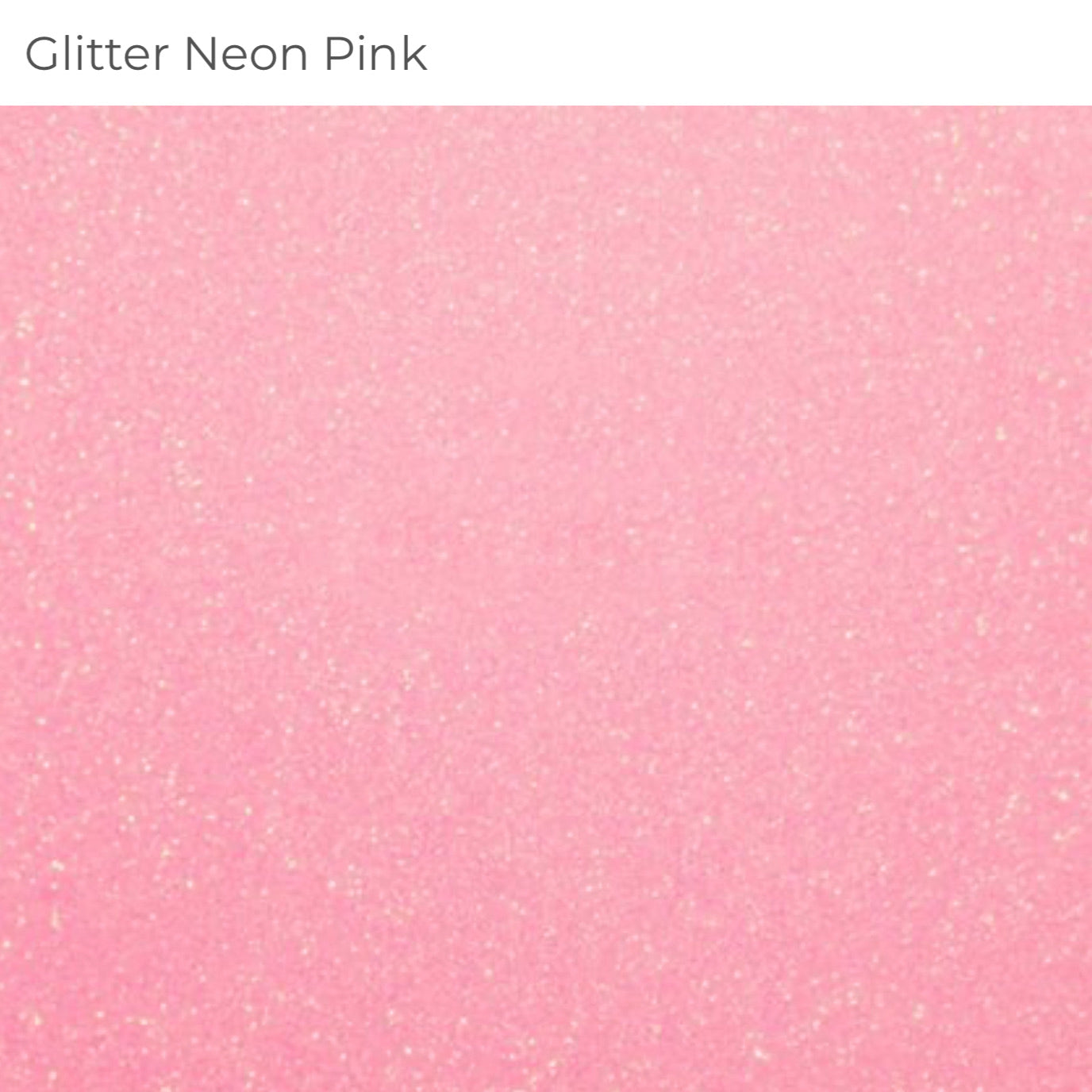 Siser Glitter - NEON PINK