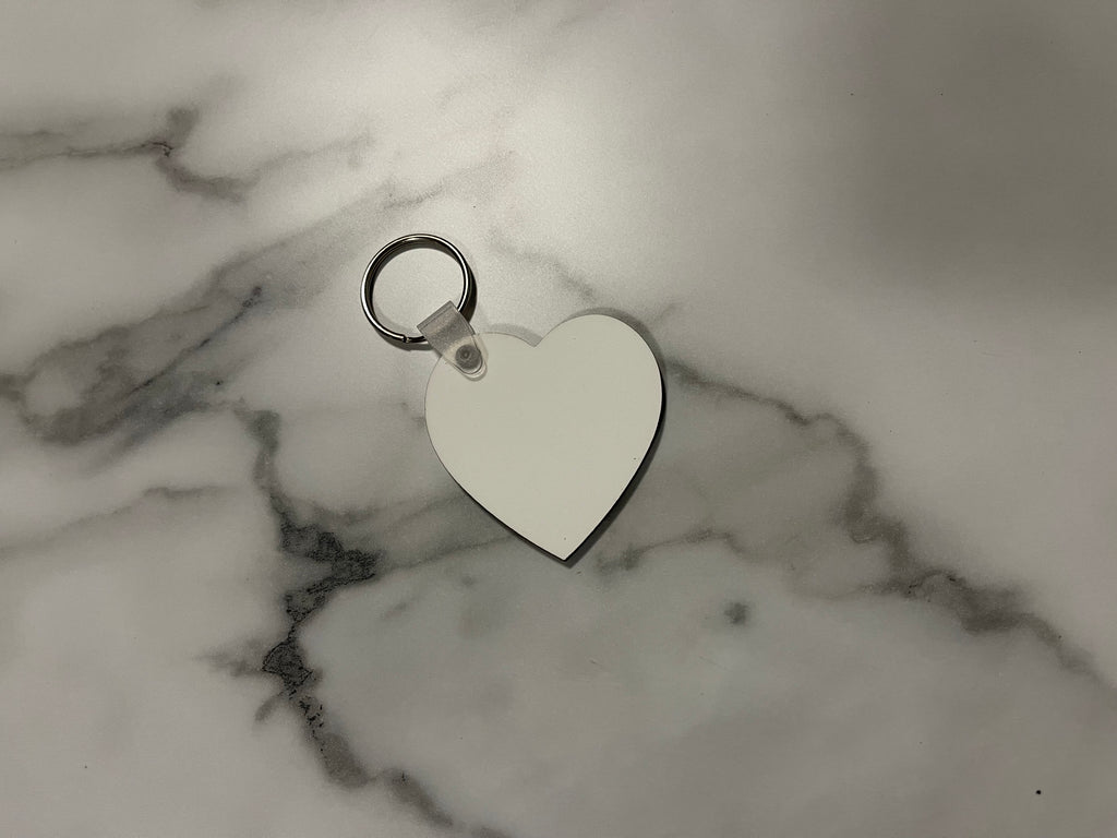 MDF Keychain - Heart